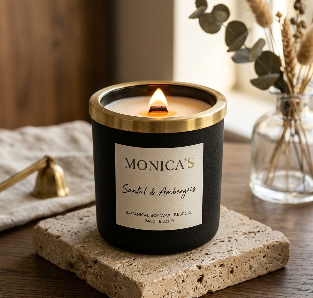 Santal & Ambergris Signature Candle